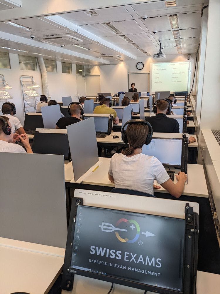 Swiss Exams computer-based exam